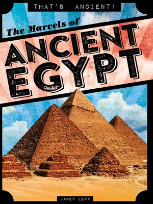cover image of The Marvels of Ancient Egypt